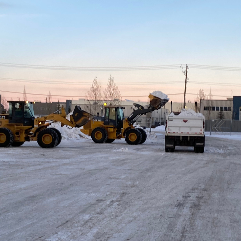 Commercial Snow Removal and Ice Control — recent project