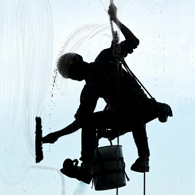 High Rise Window Washing — recent project